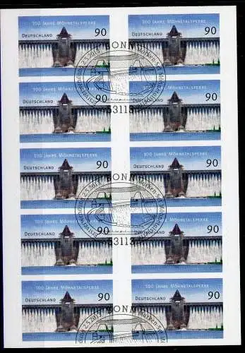 Bund Folienblatt 30 Bonn Ersttagssonderstempel #HO198