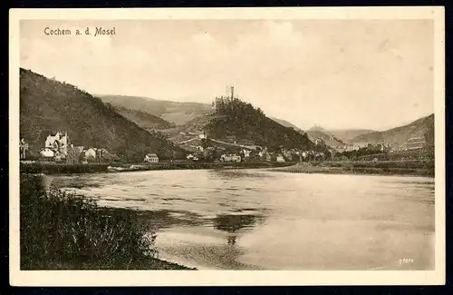 AK Cochem an der Mosel Blick auf die Burg um 1920 #HK051