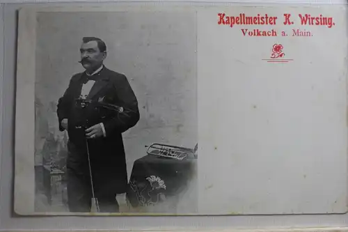 AK Volkach a. Main Kapellmeister K. Wirsing #PG601