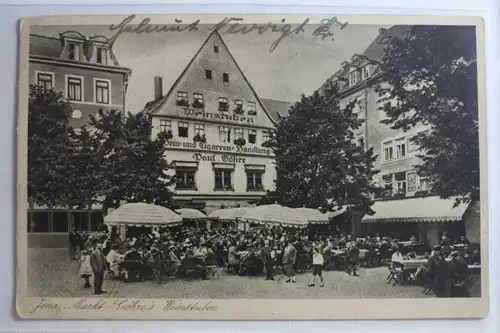 AK Jena Markt - Göhres Weinstube 1927 #PG674