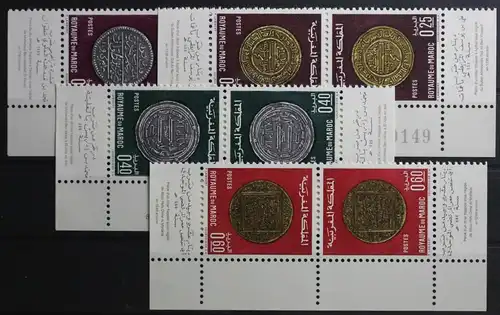 Marokko 641-644 postfrisch Kehrdruckpaare #TL819