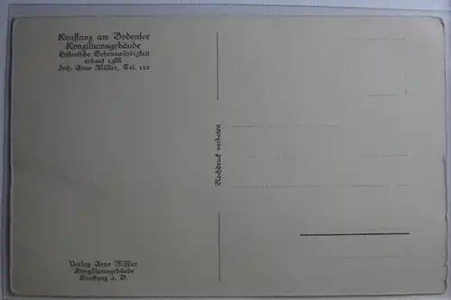 AK Konstanz Konzilgebäude #PG572