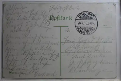 AK Berlin Reichstagsgebäude Feldpost 1915 #PG695