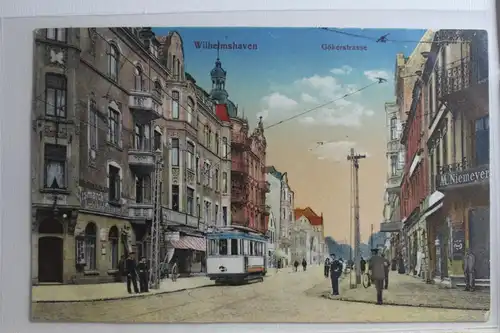 AK Wilhelmshaven Gökerstrasse 1914 #PG737