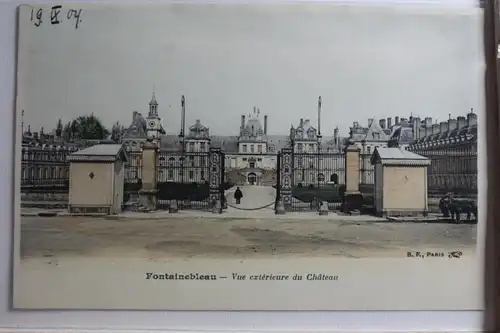 AK Fontainebleau Vue extérieure du Château #PG511