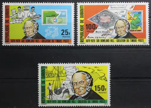 Dschibuti 245-247 postfrisch #TK624