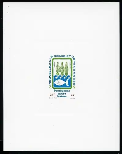 Neukaledonien 679 epreuve de luxe postfrisch Naturschutz #HK306