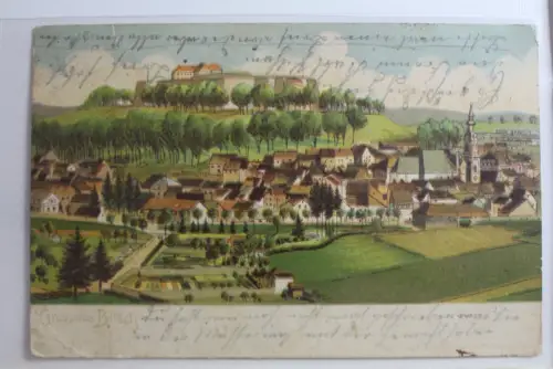 AK Bitsch Ortsansicht 1905 #PG733
