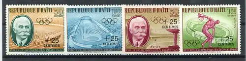 Haiti 636-39 postfrisch Olympia #ID270