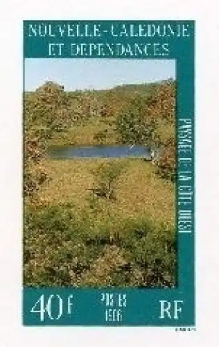 Neukaledonien 791 epreuve de luxe postfrisch Landschaften #HK307