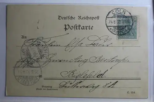 AK Deutschland Künstlerkarte - Am Tegernsee 1900 #PG835