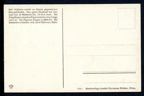 AK Leipzig Völkerschlachtendenkmal um 1910 #HS105