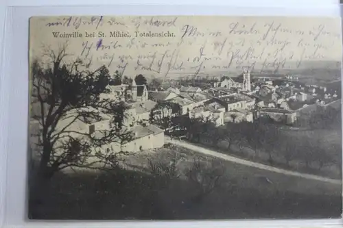 AK Woinville bei St. Mihiel Totalansicht Feldpost 1915 #PG707