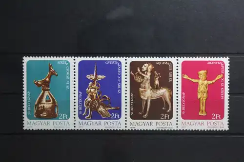 Ungarn 3209 A-3212 A postfrisch als Viererstreifen #TM602