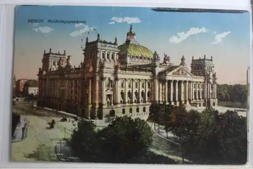 AK Berlin Reichstagsgebäude 1915 #PG703