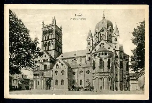 AK Neuss Rhld. Quirinus Münster 1916 #HK115