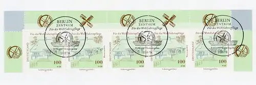 Bund MH 1948 Berlin ZWST 1997 Ersttagssonderstempel #HO233