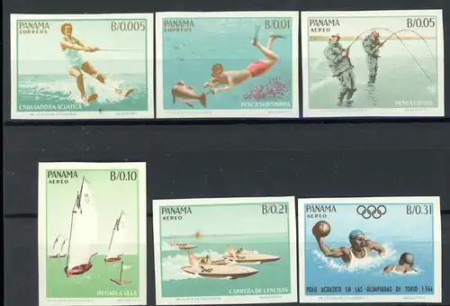 Panama 740-45 postfrisch Olympia 1964 #ID240