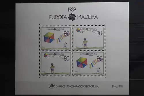 Portugal Madeira Block 10 mit 125 II-126 postfrisch #TN286