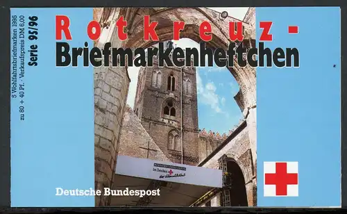 Bund Rotes Kreuz Markenheft mit 1820 Berlin Ersttagssonderstempel #GZ524