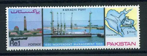 Pakistan 521 postfrisch Schiffe #HO259