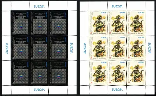 Makedonien Kleinbogensatz 279-280 postfrisch Cept 2003 #HS065