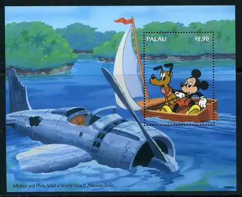 Palau Block 35 postfrisch Walt Disney #HK225
