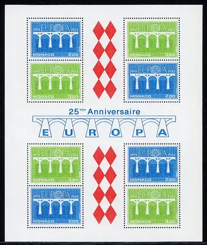 Monaco Block 26 postfrisch Cept #HK493