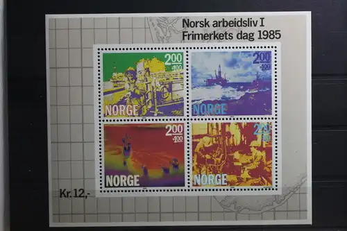 Norwegen Block 5 mit 930-933 postfrisch #TN009