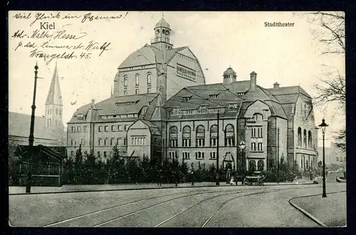 AK Kiel Stadttheater 1911 #HO513