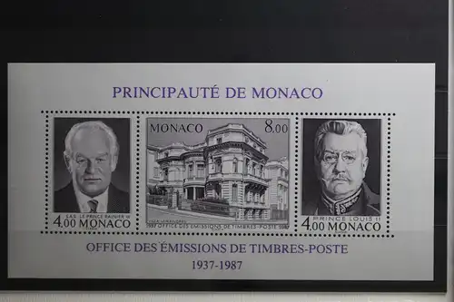 Monaco Block 37 A mit 1820-1822 postfrisch #TN361
