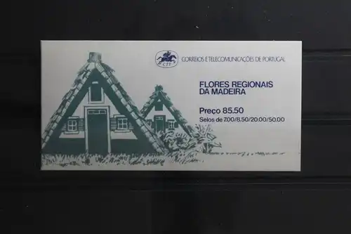 Portugal Madeira MH 1 mit 73-76 gestempelt als Markenheft #TN330