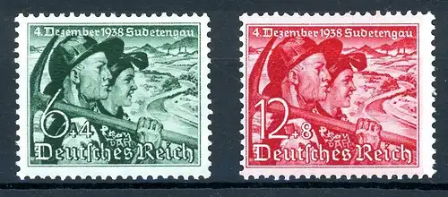 Deutsches Reich 684-85 postfrisch #IV250