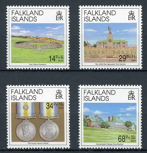 Falkland Inseln 561-564 postfrisch #GZ508