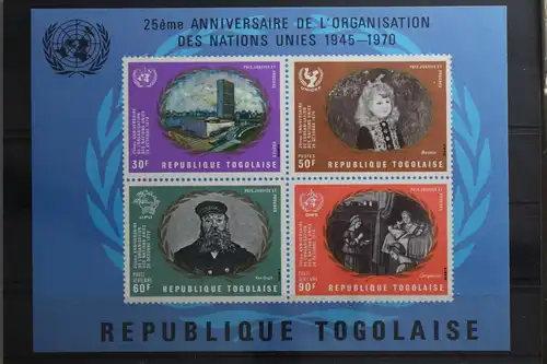 Togo Block 51 mit 829 BI-832 BI postfrisch #TN106