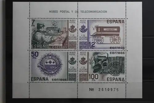 Spanien Block 24 mit 2526-2529 postfrisch #TN173
