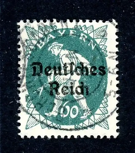 Deutsches Reich 126 I gestempelt Infla geprüft #HS046