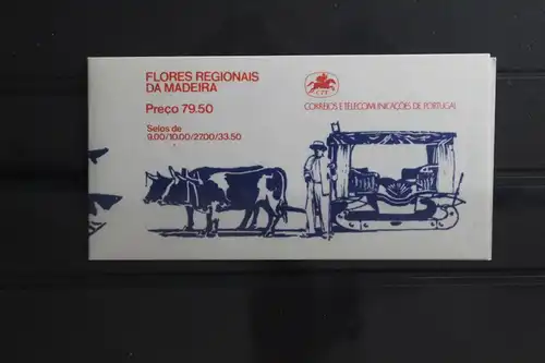 Portugal Madeira MH2 mit 78-81 postfrisch als Markenheft #TN272