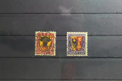Schweiz 143-144 gestempelt #TJ092
