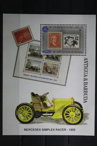 Antigua und Barbuda Block 275 mit 1883 postfrisch #TN220