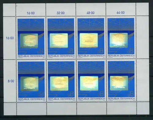 Österreich Kleinbogen 1936 postfrisch #HS021