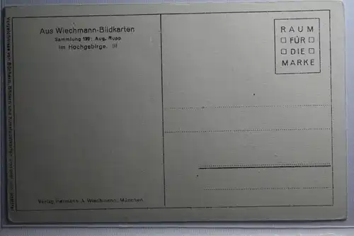 AK Rigi Rundschau v. Rigi gegen Süden - Wiechmann-Bildkarten #PG867