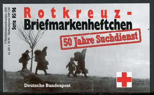 Bund Rotes Kreuz Markenheft mit 1822 Berlin Ersttagssonderstempel #GZ528