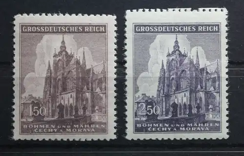 Böhmen und Mähren 140-141 postfrisch #TP640