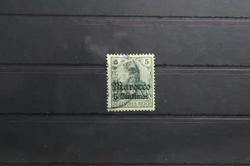 Deutsche Auslandspostämter Dt. Post Marokko 35 gestempelt mit Vollstempel #TP036