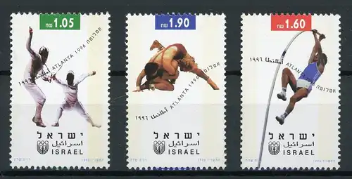 Israel 1397-1399 postfrisch Atlanta 1996 #GZ512
