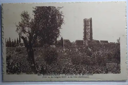 AK Mansourah (Stadt in Algerien) Ruines de la Mosquée #PG913