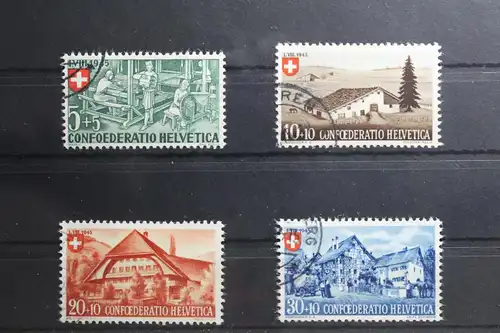 Schweiz 460-463 gestempelt #TJ164