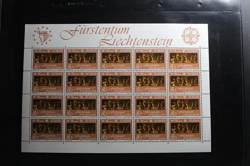 Liechtenstein 866-867 postfrisch als Kleinbogen #TQ219