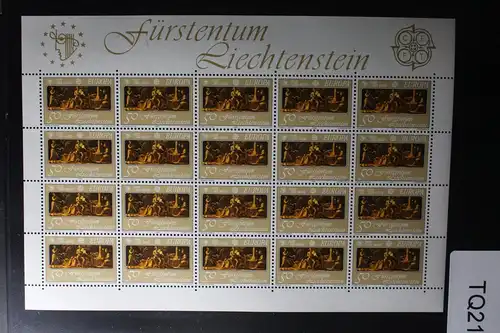 Liechtenstein 866-867 postfrisch als Kleinbogen #TQ219